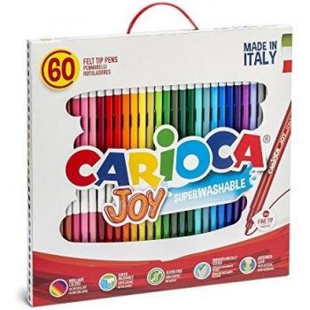 Marcadores Carioca Joy Superwashable x60 Unid
