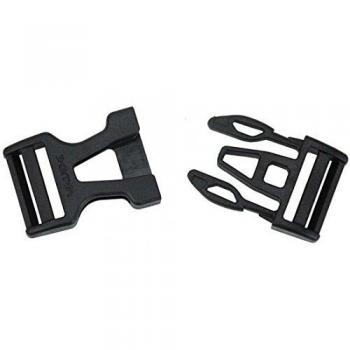 Fibbia Steckschnalle 25 mm Vaude (Nero)