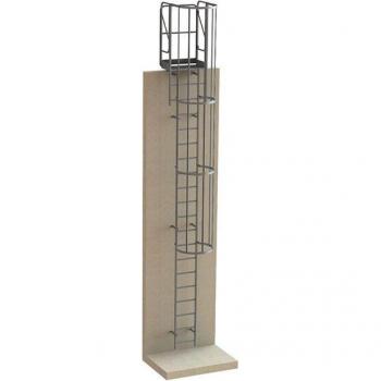 Echelle Matisère Crinoline Acier Galvanisé Hauteur 2.61 à 3.70 m – CRINO SF AG 3/CF