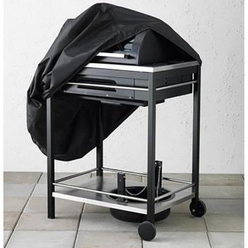 Housse de protection en tissu Oxford noire pour accessoires de jardin