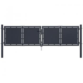 Portail de Jardin en Acier 75 cm