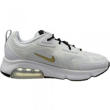 Air Max 200 da Corsa Nike Uomo 44 EU – Bianco/Nero Oro