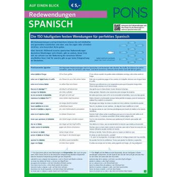 PONS Redewendungen Spanisch auf einen Blick