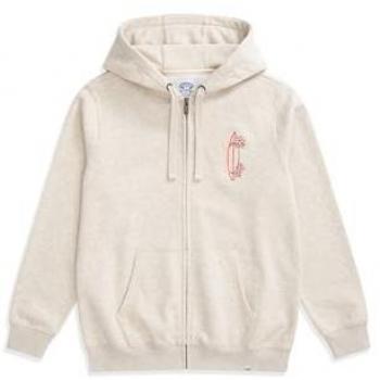 Kapuzentrainer „Maya“ in Beige – Damenmode