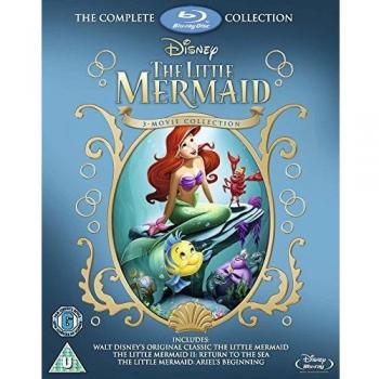 La Petite Sirène : Collection de 3 films Blu-ray [UK Import] 2K Region free VO