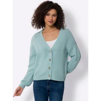 Gilet tricoté boutons en bois