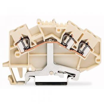 3‑Conductor White Shielded Terminal Block by WAGO (Model 780‑640)