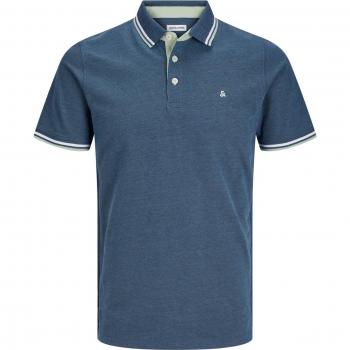 Top de algodón azul océano con cintura elástica Jack & Jones