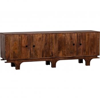 Kommode Sideboard „Staes“ aus Mangoholz – 200 cm Breite