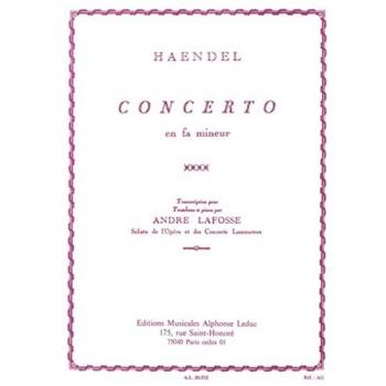 Partitions classique LEDUC HAENDEL G. F./LAFOSSE