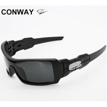 Conway Rectangular TR90 Frame Men's Sports Sunglasses with UV Protection