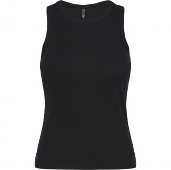 Pieces RUKA Basic Tanktop Schwarz XS