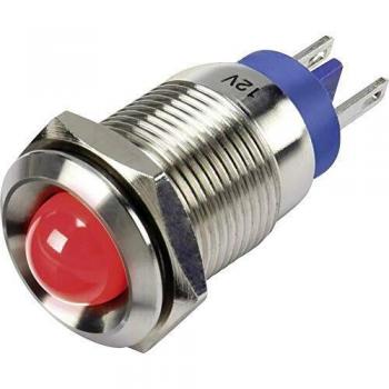 TRU COMPONENTS Rot LED-Warnleuchte 12 V – Modell GQ16B‑D/R/12V/N