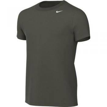 Pull à manches courtes Nike Dri‑Fit Multi garçon – Vert olive