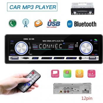 Estéreo de coche 1 Din con reproductor MP3 y Aux
