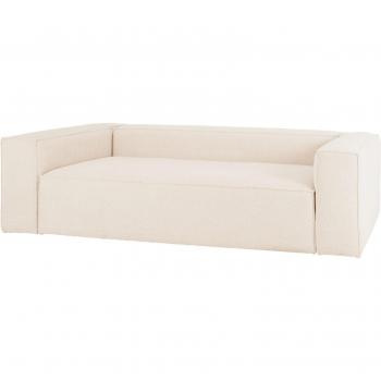 Sofá Lola 4 plazas Blanco Bouclé Decowood 260x110