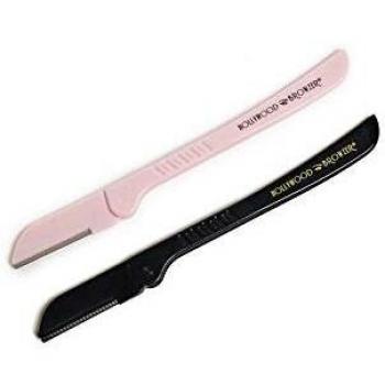 Hollywood Duo Brow Shaping Kit with Protective Pouch – Pastel Pink