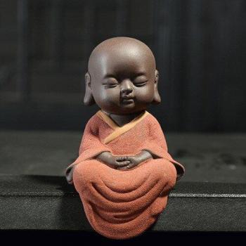 Zen Buddhist Monk Decorative Piece