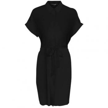 Abito corto Vero Moda nero con cintura XS