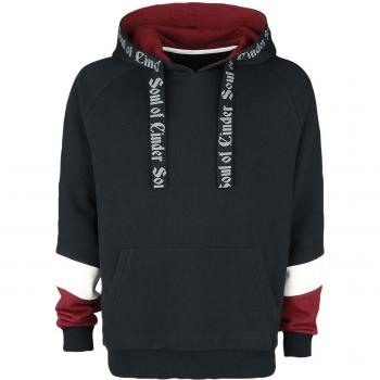 Llama Oscura Black & Red Hoodie