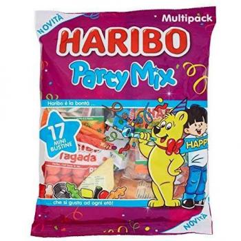 HARIBO PARTY MIX 17 MINI BUSTINE 740 G