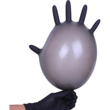 Gants alimentaires en latex noir