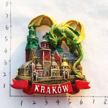 Krakow Castle Magnetic Sticker