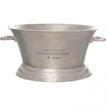 Large Antique Pewter Champagne Bucket