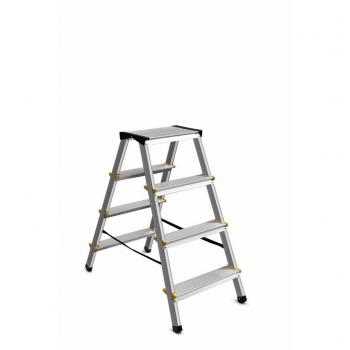 Escalera-Alzapiés Awtools 4 Planos 150kg Compacta y Ligera