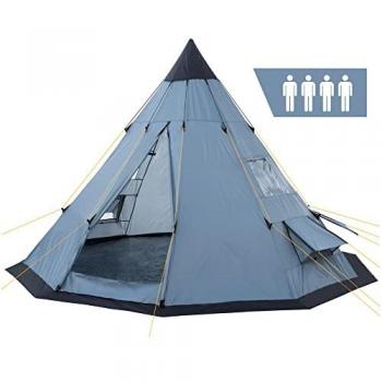 Tenda Piramide Grigia 4 Persone