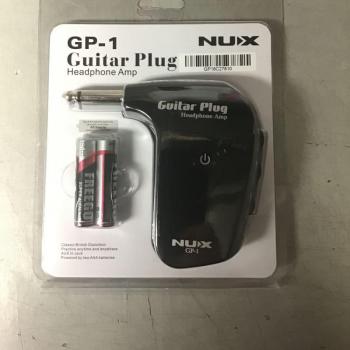 NuX 2010s GP-1 Black Guitar Plug