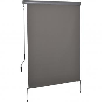 Cortina protectora exterior 250 x 140 cm, desmontable y fácil de usar – modelo Aosom