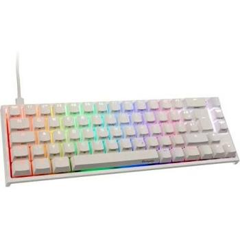 USB Keyboard Ducky One 2 SF White – diseño compacto y ergonómico