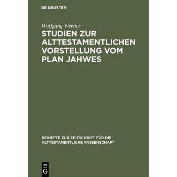 Vitalsource Technologies, Inc. Studien zur alttestamentlichen Vorstellung vom Plan Jahwes