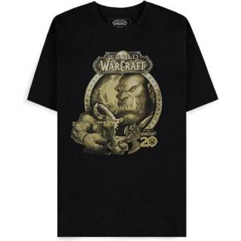 20th Anniversary WoW Gamer Tee for Men – Black, S to XXL