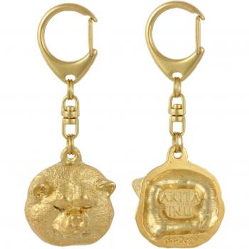 Elegant Akita Inu Handbag Decoration
