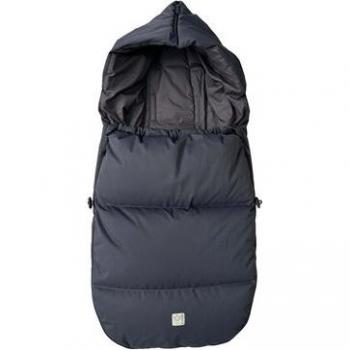 Kaiser Daunen-Fußsack DOWWNY XL für Kinderwagen – dunkles Anthracite