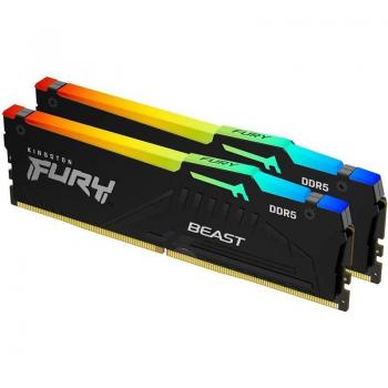 Kingston FURY Beast DDR5 RGB 16GB Kit (2 x 8GB) 5200MHz CL40 DIMM