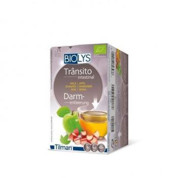 Biolys Thé Intestinal Transit Pomme-Rhubarbe-Séné Sachet(S) Filtre(S) 24 pc(s)