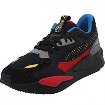 Scarpe Puma da uomo nere con lacci, Modello 382650, Taglio 42 EU
