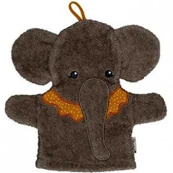 Sterntaler Baby GOTS Waschhandschuh Elefant Eddy