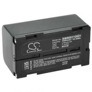 VHBW Battery compatible with Sokkia SET230RK3, SET250RX, SET300 (4400mAh, 7.4V, Li-Ion)