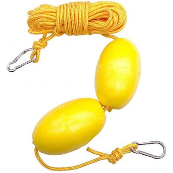 Floating Cord with Dual Floats for Kayaking