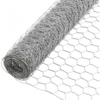 Galvanized Wire Mesh 600mm x 25mm x 10m
