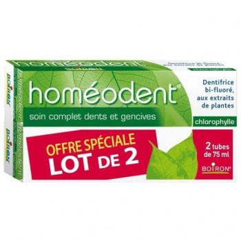 Pasta Dental Completa Homeodent com Goma-Clorofila 2x75ml