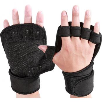 Loogdeel Fitness Shield – Gant Main Paume Protecteur avec Bracelet