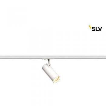 SLV HELIA 50 Strahler für 1Phasen Hochvolt-Stromschiene, 3000K, weiß, 35°, inkl. Adapter