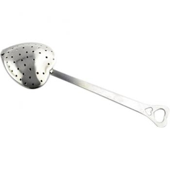 Heart-Shaped Mesh Tea Filter
