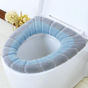 Warme WC-Deckelabdeckung für den Winter