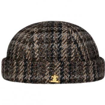 Lierys Gold Wool Stripes Docker Cap